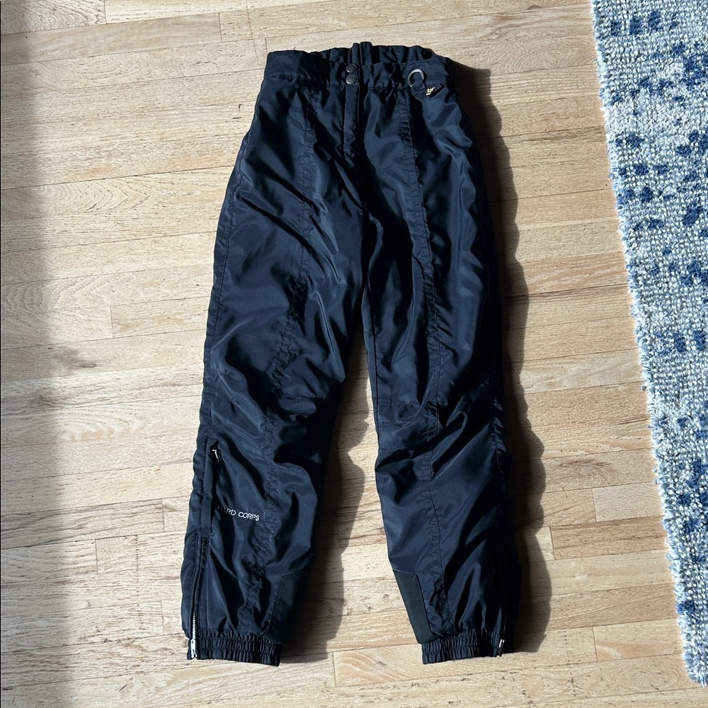 Hard Corps Gortex Snow Ski Pants Black Size Medium